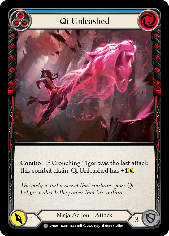 Qi Unleashed (Blue) [DYN061] (Dynasty) 