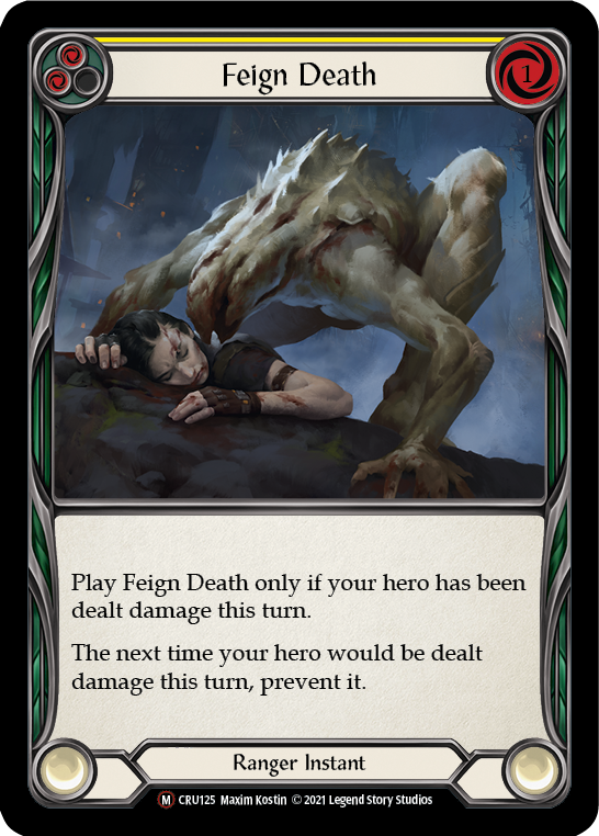 Feign Death [U-CRU125] (Crucible of War Unlimited) Unlimited Normal 