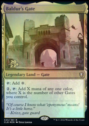 Baldur's Gate [Commander Legends: Battle for Baldur's Gate Prerelease Promos] 