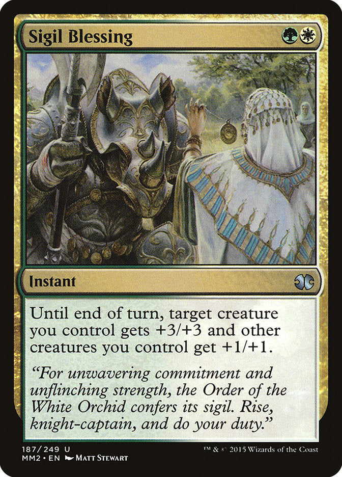 Sigil Blessing [Modern Masters 2015] 