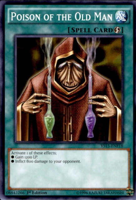 Poison of the Old Man [YS15-ENF18] Common 