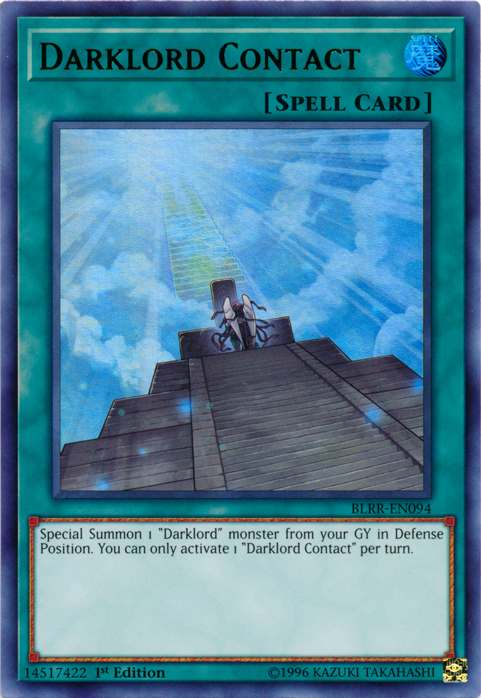 Darklord Contact [BLRR-EN094] Ultra Rare 