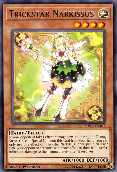 Trickstar Narkissus [MP18-EN107] Rare 