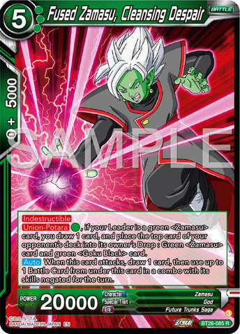 Fused Zamasu, Cleansing Despair (BT26-085) [Ultimate Advent] 