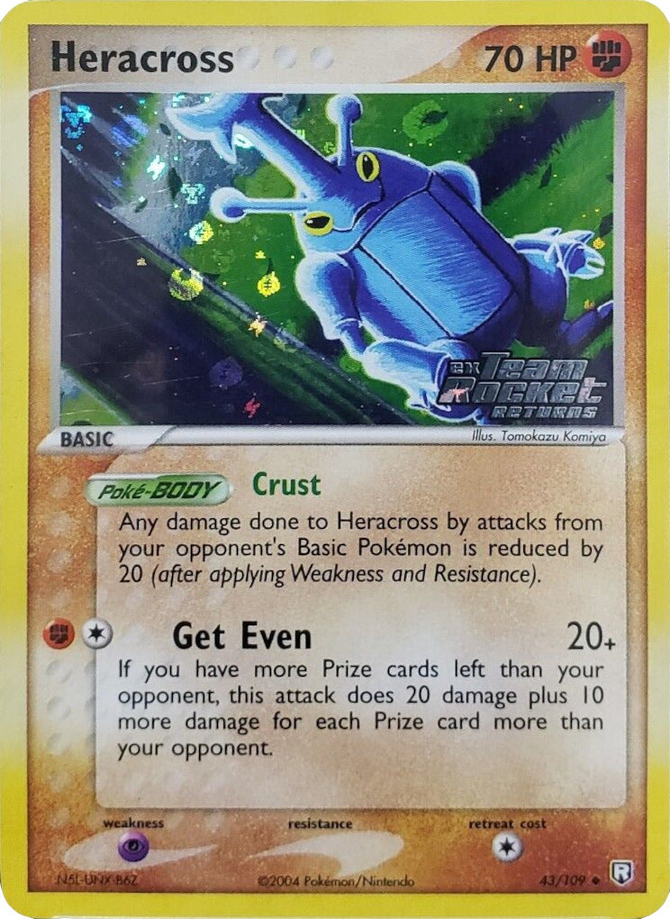 Heracross (43/109) (Stamped) [EX: Team Rocket Returns] 