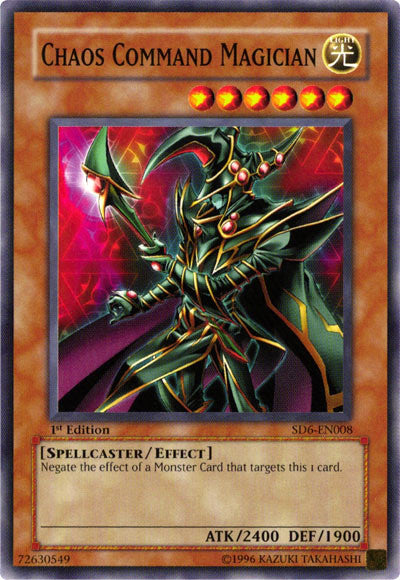 Chaos Command Magician [SD6-EN008] Common 
