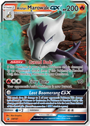 Alolan Marowak GX (SM187) [Sun &amp; Moon: Black Star Promos] 