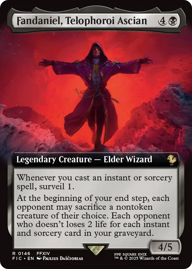 Fandaniel, Telophoroi Ascian (Extended Art) [FINAL FANTASY Commander] 