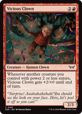 Vicious Clown [Duskmourn: House of Horror] 