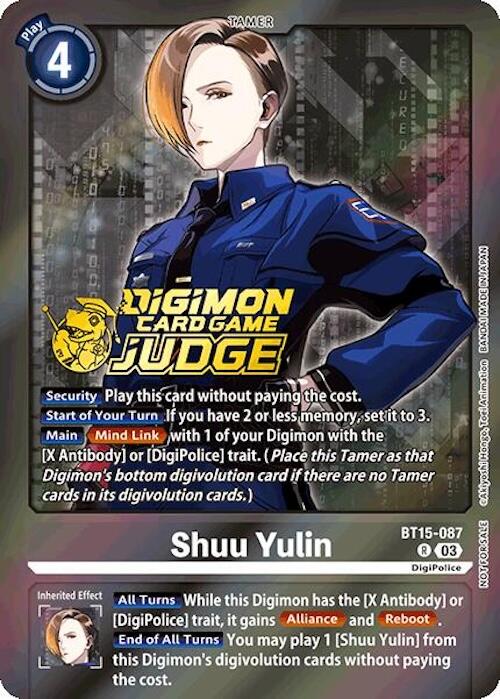 Shuu Yulin [BT15-087] (Judge Pack 6) [Exceed Apocalypse]