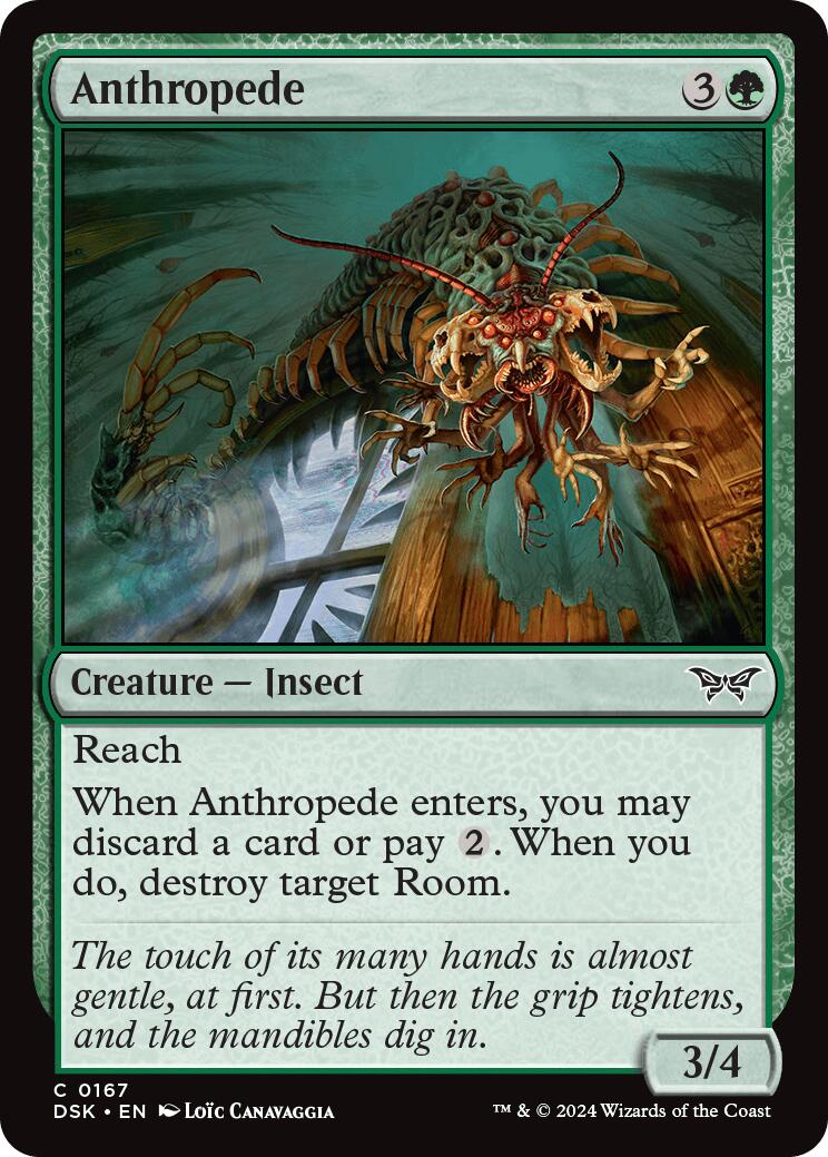 Anthropede [Duskmourn: House of Horror]