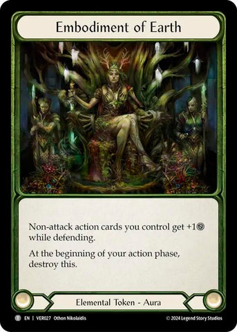 Embodiment of Earth [VER026] (Rosetta Verdance Blitz Deck) 