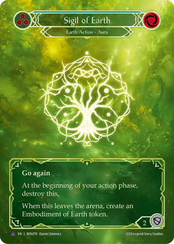 Sigil of Earth (Marvel) [ROS070] (Rosetta) Cold Foil 
