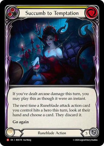 Succumb to Temptation [ROS119] (Rosetta) Rainbow Foil 