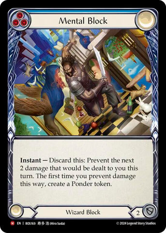 Mental Block [ROS169] (Rosetta) Rainbow Foil 