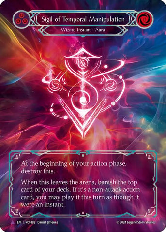 Sigil of Temporal Manipulation (Marvel) [ROS182] (Rosetta) Cold Foil 