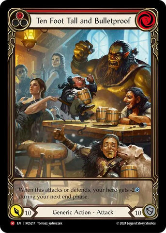 Ten Foot Tall and Bullet Proof (Extended Art) [ROS217] (Rosetta) Rainbow Foil