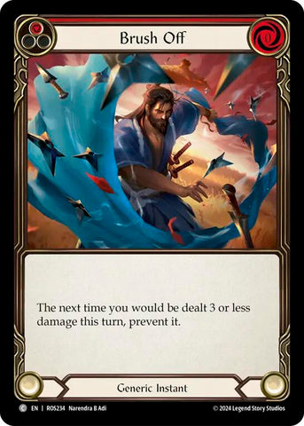 Brush Off (Red) [ROS234] (Rosetta) 