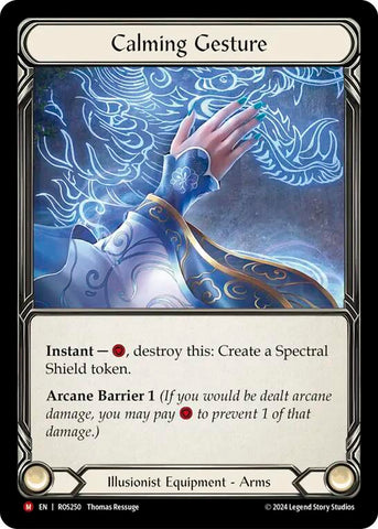 Calming Gesture [ROS250] (Rosetta) Cold Foil 