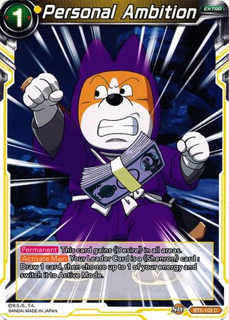 Personal Ambition (BT5-103) [Miraculous Revival] 
