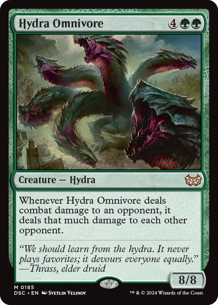 Hydra Omnivore [Duskmorn: House of Horror Commander] 