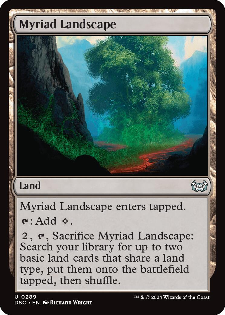 Myriad Landscape [Duskmourn: House of Horror Commander] 