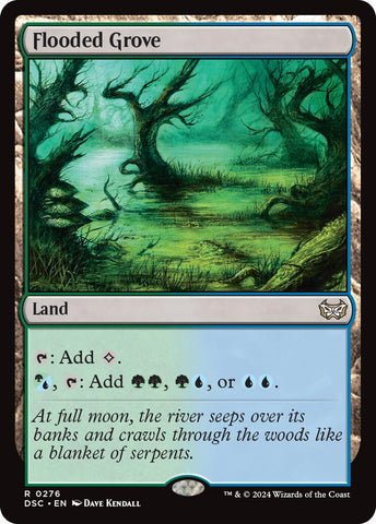 Flooded Grove [Duskmorn: House of Horror Commander] 