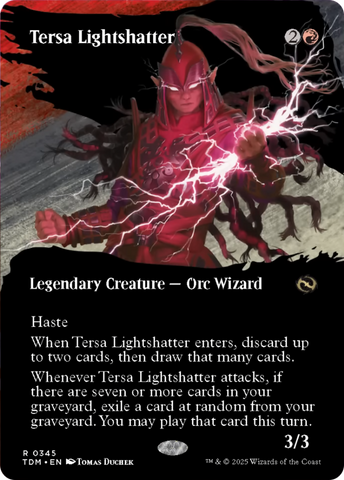 Tersa Lightshatter (Borderless) [Tarkir: Dragonstorm] 