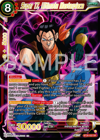 Super 17, Ultimate Masterpiece (BT26-022) [Ultimate Advent] 