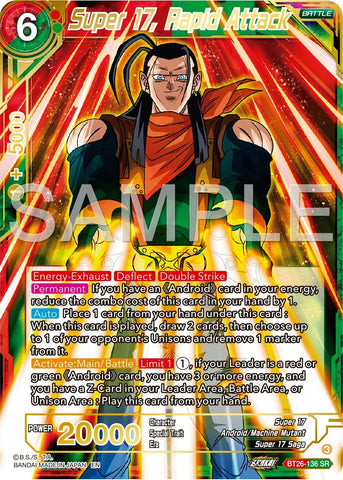 Super 17, Rapid Attack (BT26-136) [Ultimate Advent] 