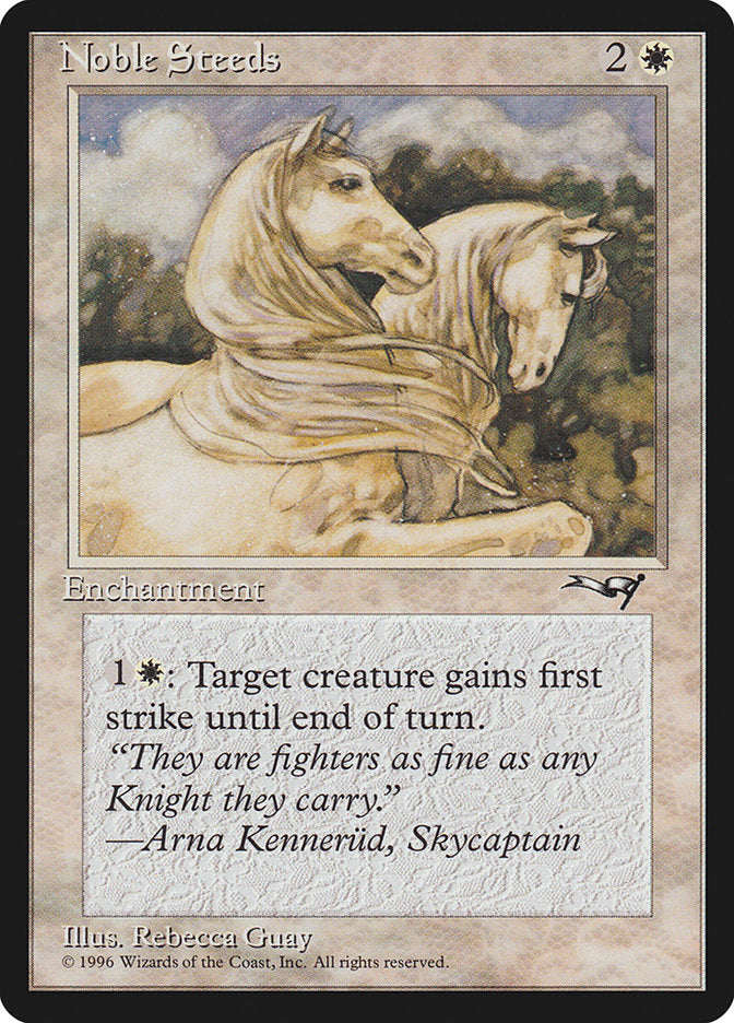 Noble Steeds (Leg Raised) [Alliances] 