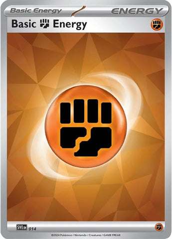 Basic Fighting Energy (014) [Scarlet &amp; Violet: Stellar Crown] 