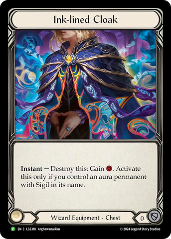 Ink-lined Cloak [LGS318] (Promo) Rainbow Foil 