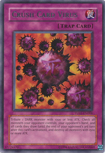 Crush Card Virus [TU01-EN006] Rare 