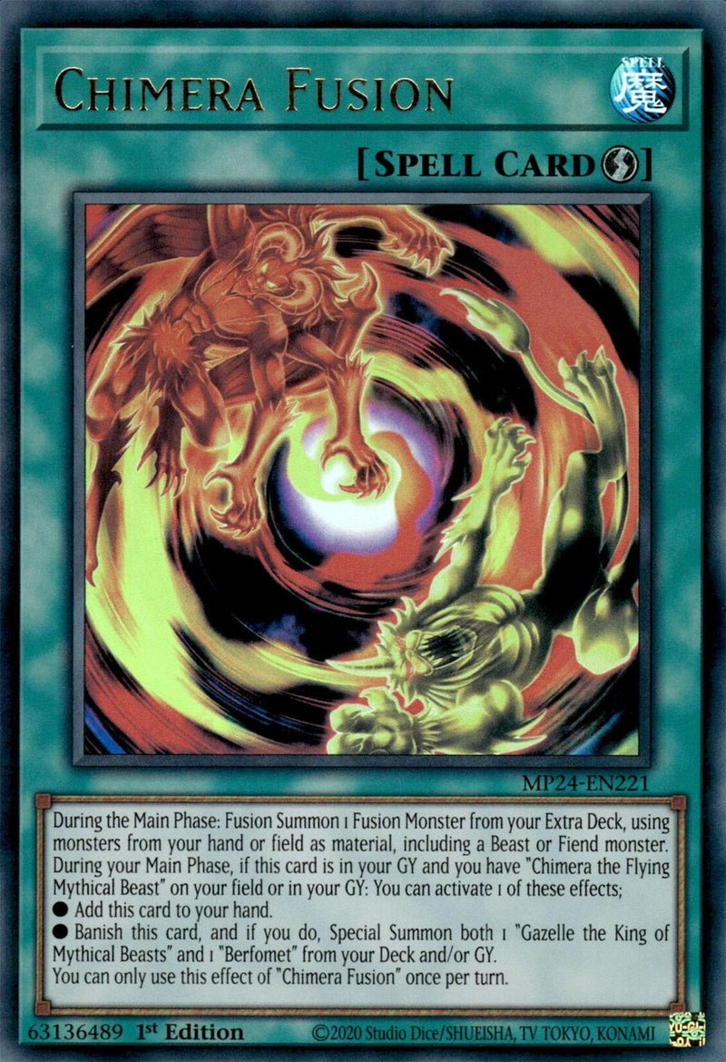 Chimera Fusion [MP24-EN221] Ultra Rare 