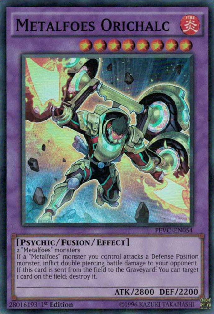 Metalfoes Orichalc [PEVO-EN054] Super Rare 