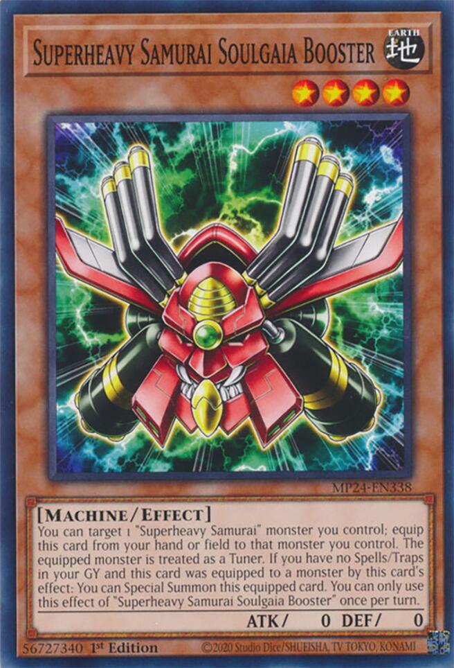 Superheavy Samurai Soulgaia Booster [MP24-EN338] Common 