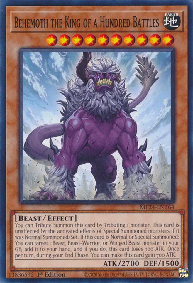 Behemoth the King of a Hundred Battles [MP24-EN364] Common