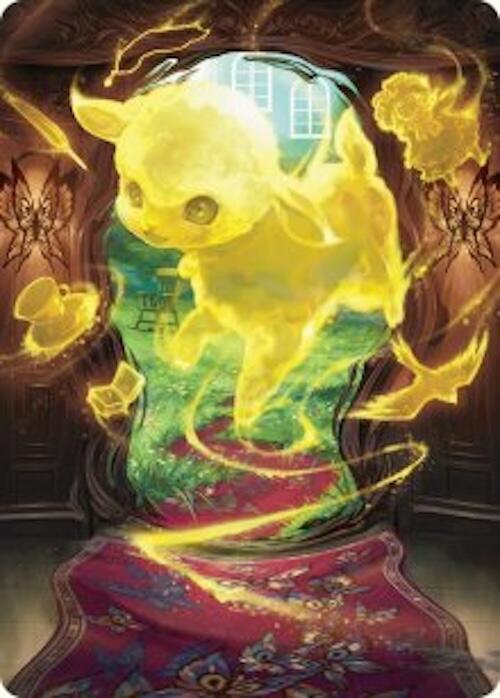 Enduring Innocence Art Card [Duskmourn: House of Horror Art Series] 