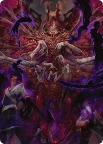 Damnation Art Card [Duskmorn: House of Horror Art Series] 