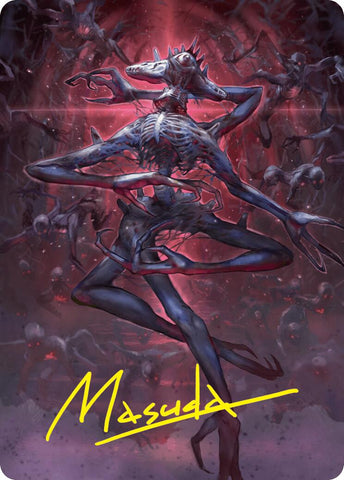 Overlord of the Balemurk Art Card (Gold-Stamped Signature) [Duskmourn: House of Horror Art Series] 