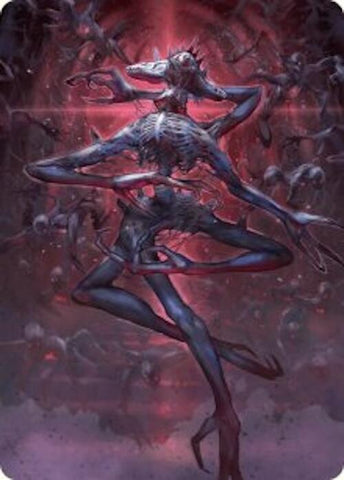 Overlord of the Balemurk Art Card [Duskmourn: House of Horror Art Series] 