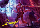 Diversion Specialist Art Card (Gold-Stamped Signature) [Duskmourn: House of Horror Art Series] 