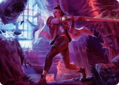 Diversion Specialist Art Card [Duskmourn: House of Horror Art Series] 