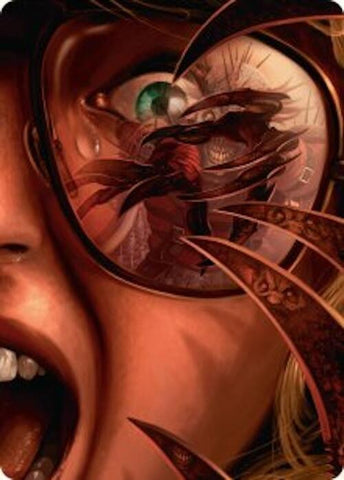 Razorkin Needlehead Art Card [Duskmourn: House of Horror Art Series] 