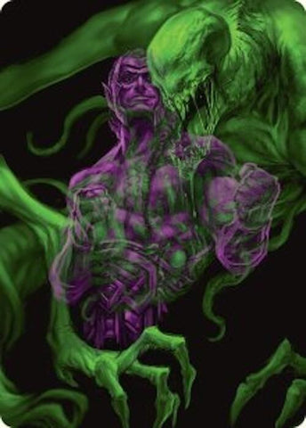 Tyvar, the Pummeler Art Card [Duskmourn: House of Horror Art Series] 