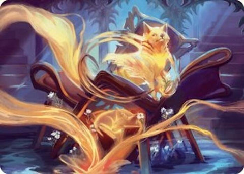 Inquisitive Glimmer Art Card [Duskmourn: House of Horror Art Series] 