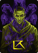 Kaito, Bane of Nightmares Art Card (Gold-Stamped Signature) [Duskmourn: House of Horror Art Series] 