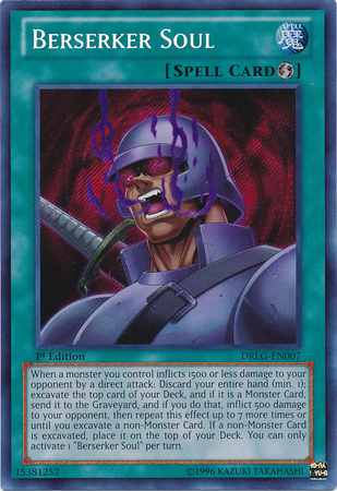Berserker Soul [DRLG-EN007] Secret Rare 