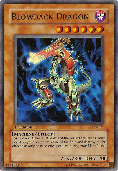 Blowback Dragon [AST-022] Ultra Rare 